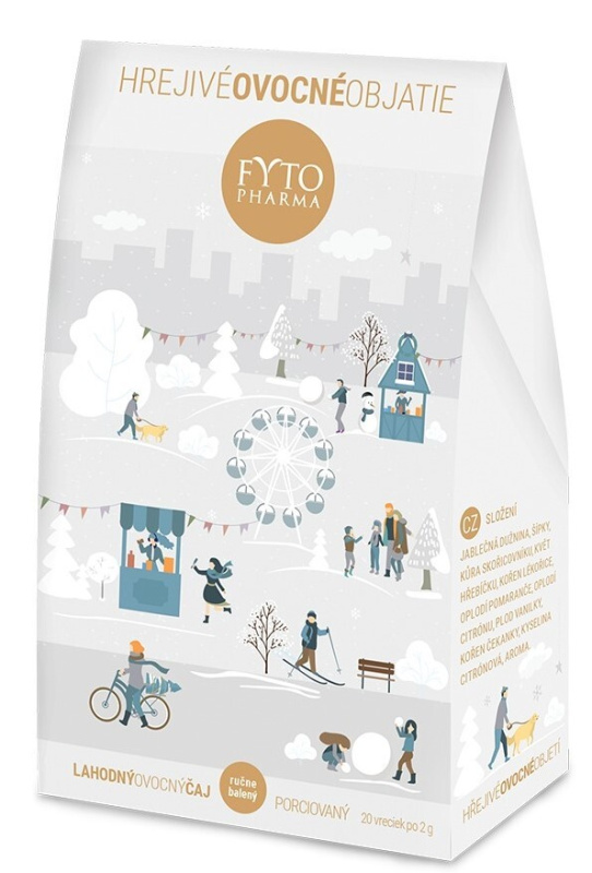 Fytopharma Hřejivé ovocné objetí porcovaný čaj 20x2 g