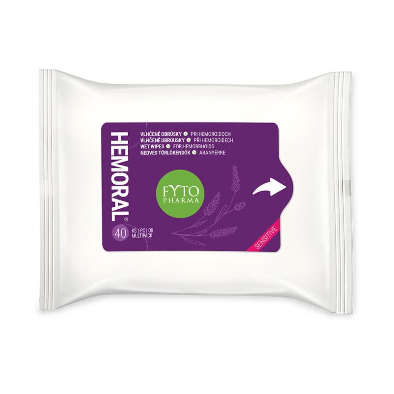 Fytopharma HEMORAL hygienické ubrousky 40 ks