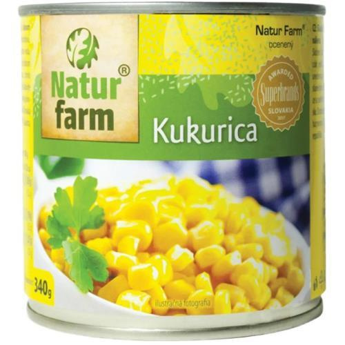 Natur Farm kukuřice 340g