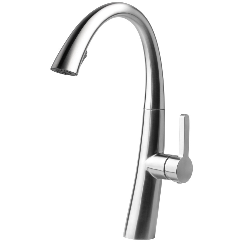 Alveus Stojánková páková dřezová baterie ES kartáčovaná ocel