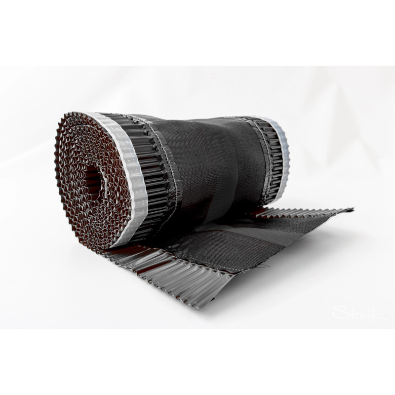 COVERNIT Větrací pás hřebene a nároží, černá, 5 m