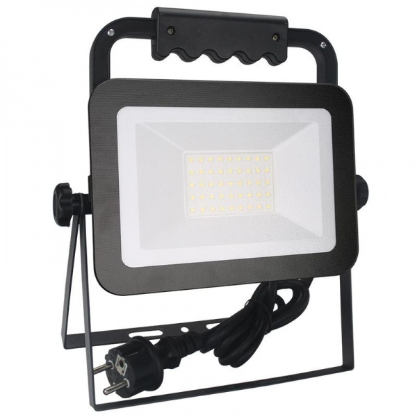 Nedes HQ reflektor 30W+PIR IP65 senzor/4000K/BK/PS - LF2023H