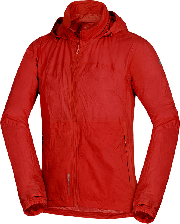 Pánská nepromokavá bunda NORTHFINDER Northkit červená Velikost: 3XL
