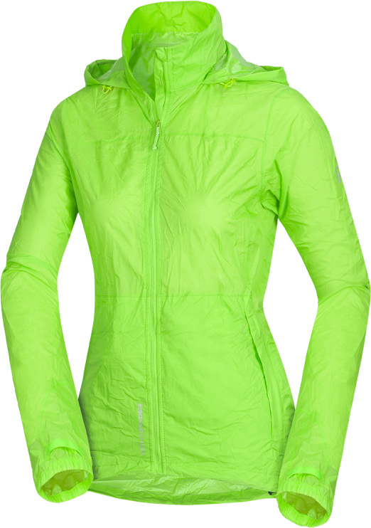 Dámská nepromokavá bunda NORTHFINDER Northkit zelená Velikost: 2XL