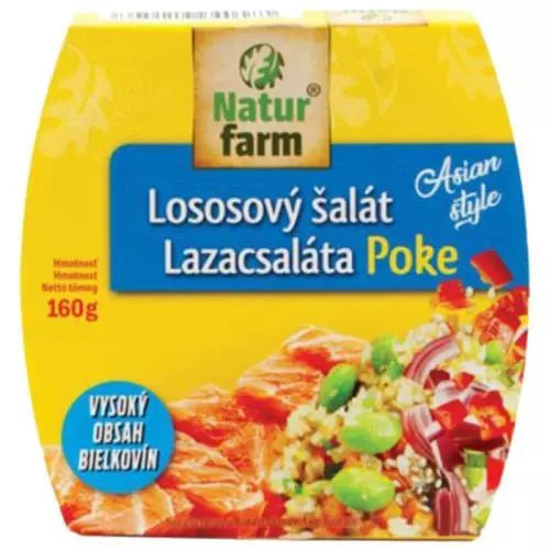 Natur Farm Salát lososový poke 160g