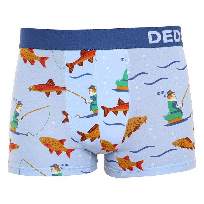 Veselé pánské boxerky Dedoles Rybolov (GMMT198) M, trenky / trenýrky