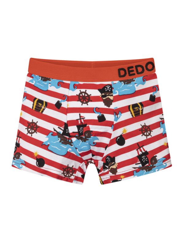 Veselé chlapecké boxerky Dedoles Pirát (GMBB1135) 134, trenky / trenýrky