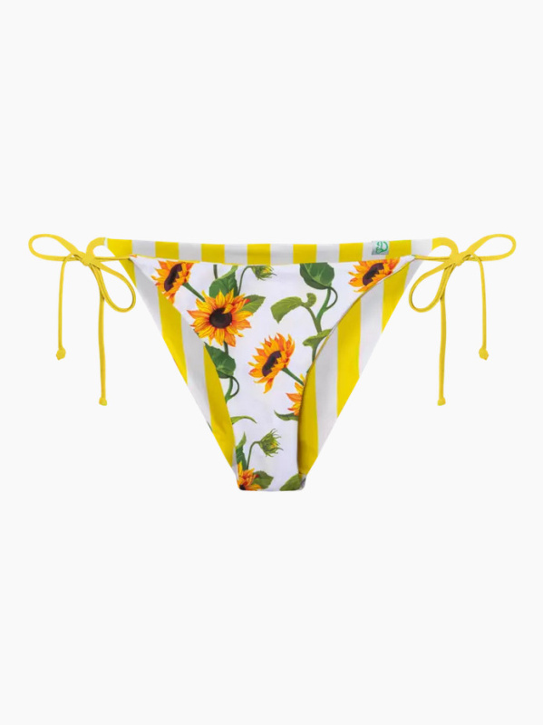 Veselé dámské plavkové kalhotky Dedoles Zářivá slunečnice (D-W-SCL-S-BBT-C-1264) XL