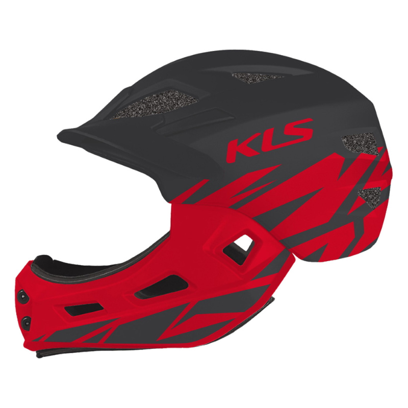 Integrální dětská přilba Kellys Sprout 022 Anthracite-Red S (52-56)