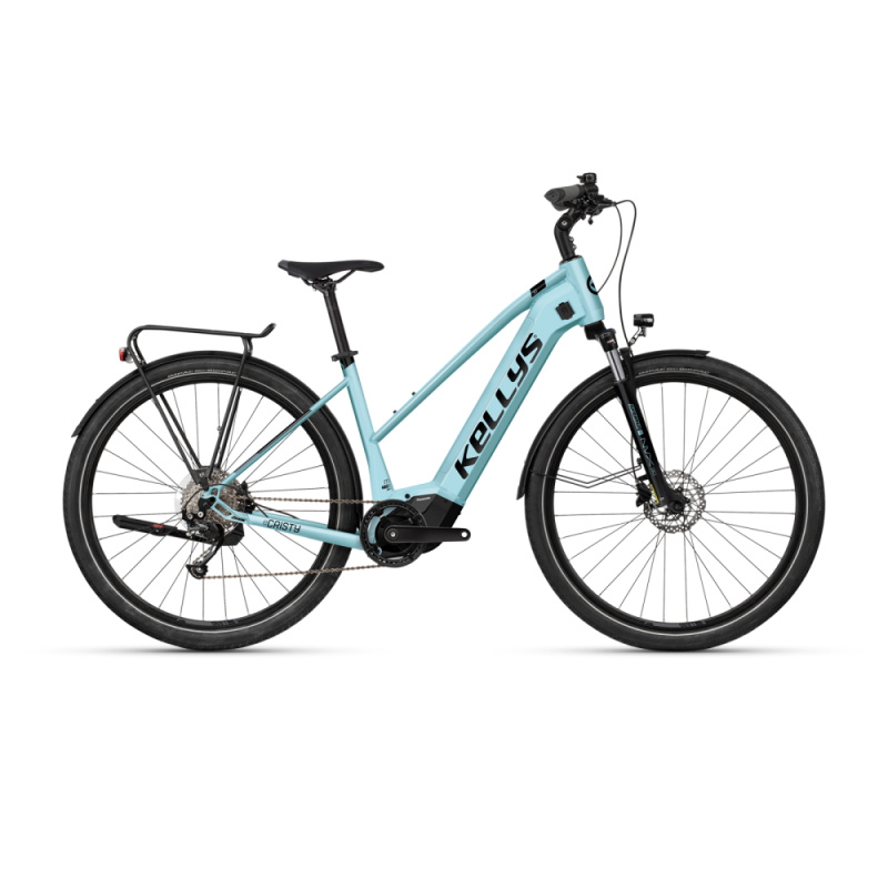 Dámské trekingové elektrokolo KELLYS E-Cristy 30 28" 7.0 S (16", 157-170 cm) Sky Blue
