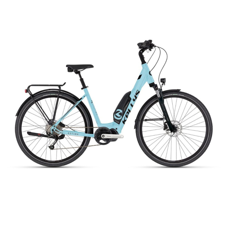 Městské elektrokolo KELLYS ESTIMA 10 SH 504Wh 28" 8.0 S (16,5", 159-173 cm) Sky Blue