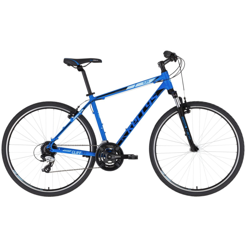 Pánské crossové kolo KELLYS CLIFF 30 28" 7.0 M (19", 165-180 cm) Blue