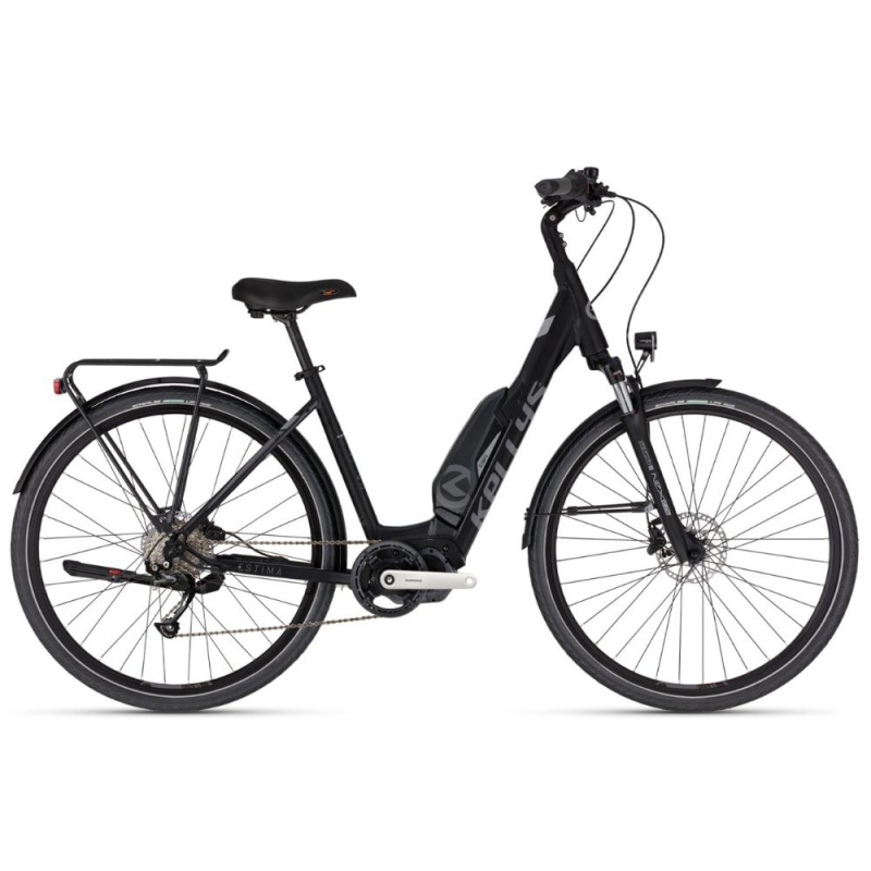 Městské elektrokolo KELLYS ESTIMA 10 SH 504Wh 28" 9.0 M (19", 165-180 cm) Black