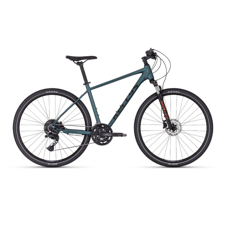 Pánské crossové kolo KELLYS PHANATIC 70 28" 9.0 L (21", 175-190 cm) Pine Green