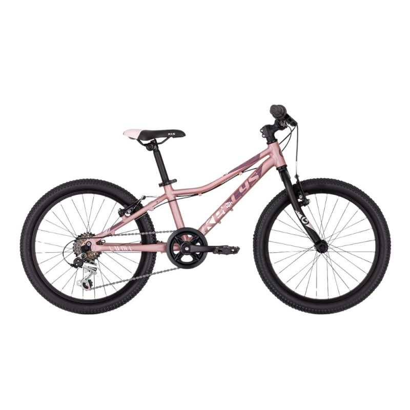 Dětské kolo KELLYS LUMI 30 20" 9.0 10" (115-135 cm) Gold Rose