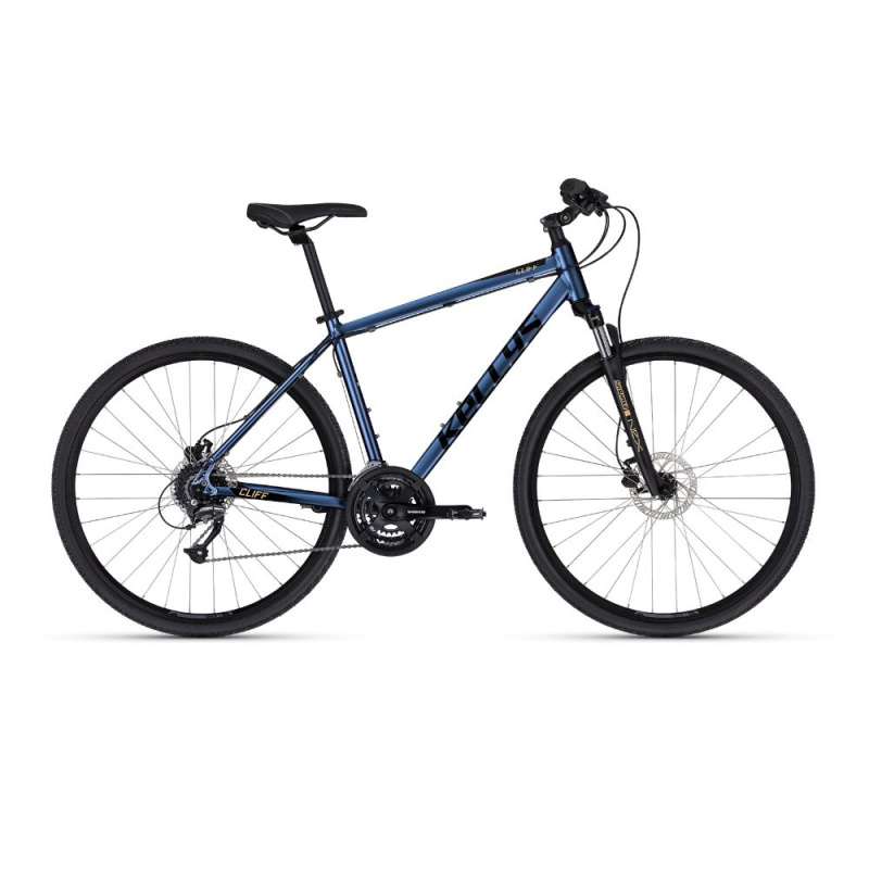 Pánské crossové kolo KELLYS CLIFF 90 28" 9.0 L (21", 175-190 cm) Thunderstorm Blue