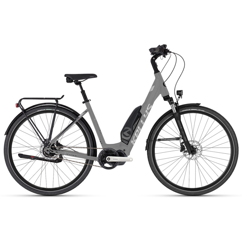 Městské elektrokolo KELLYS Estima 40 SH 630Wh 28" - model 2025 M (18", 165-180 cm) Moonstone Grey
