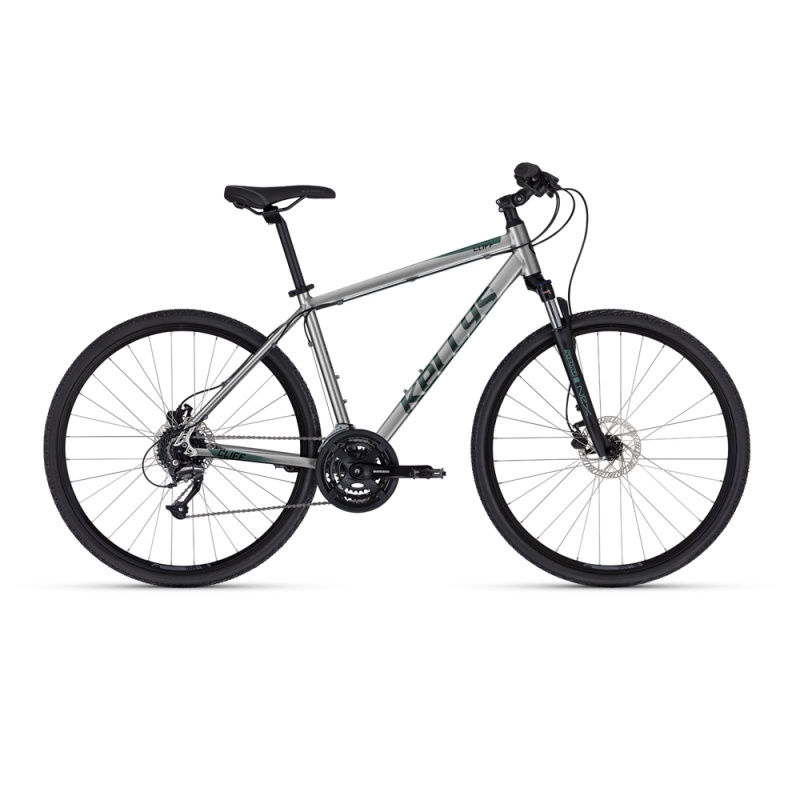 Pánské crossové kolo KELLYS CLIFF 90 28" - model 2025 L (21", 175-190 cm) medium grey