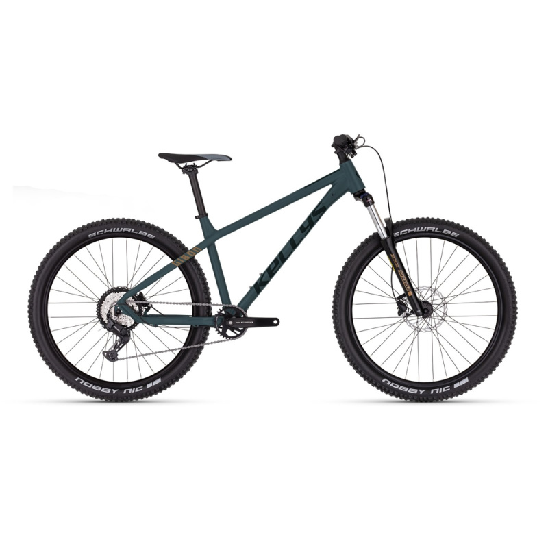 Horské kolo KELLYS GIBON 05 29" - model 2025 L (18,5", 180-195 cm) Ebony Green