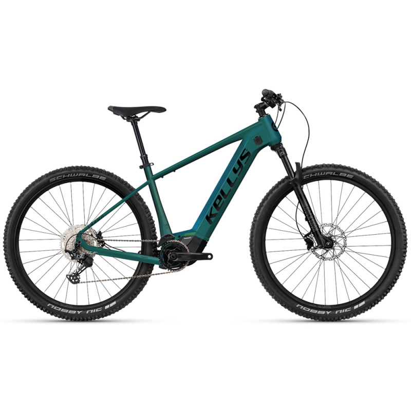Horské elektrokolo KELLYS TYGON R90 820Wh 29" - model 2025 L (19", 180-195 cm) Magic Green