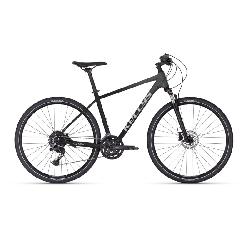 Crossové kolo KELLYS PHANATIC 30 28" - model 2025 L (21", 175-190 cm) Anthracite
