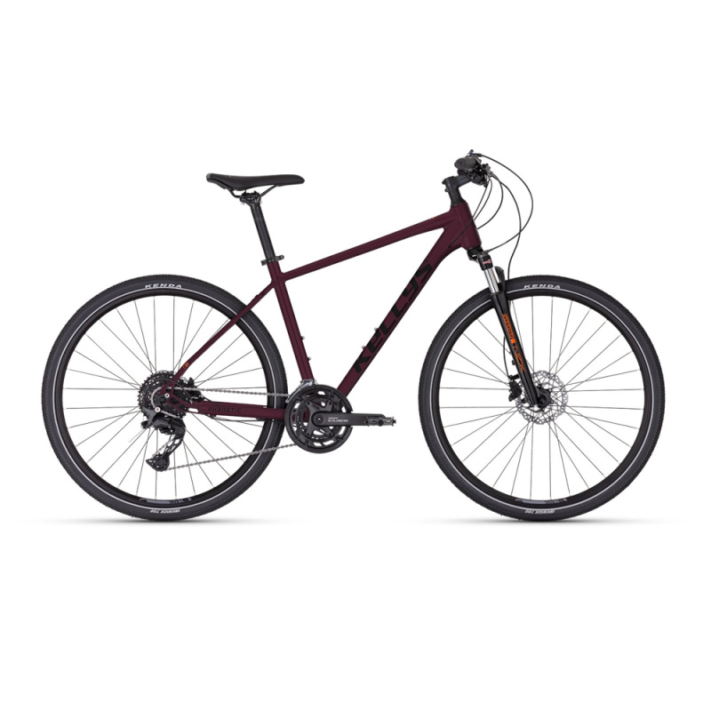 Crossové kolo KELLYS PHANATIC 30 28" - model 2025 L (21", 175-190 cm) Dark Plum