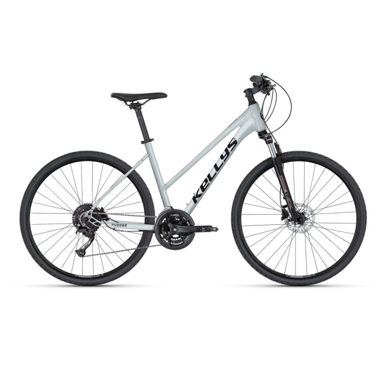 Dámské crossové kolo KELLYS PHEEBE 20 28" - model 2025 M (19", 165-180 cm) White