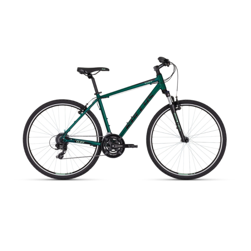 Pánské crossové kolo KELLYS Cliff 30 28" - model 2025 L (21", 175-190 cm) Rainforest Green