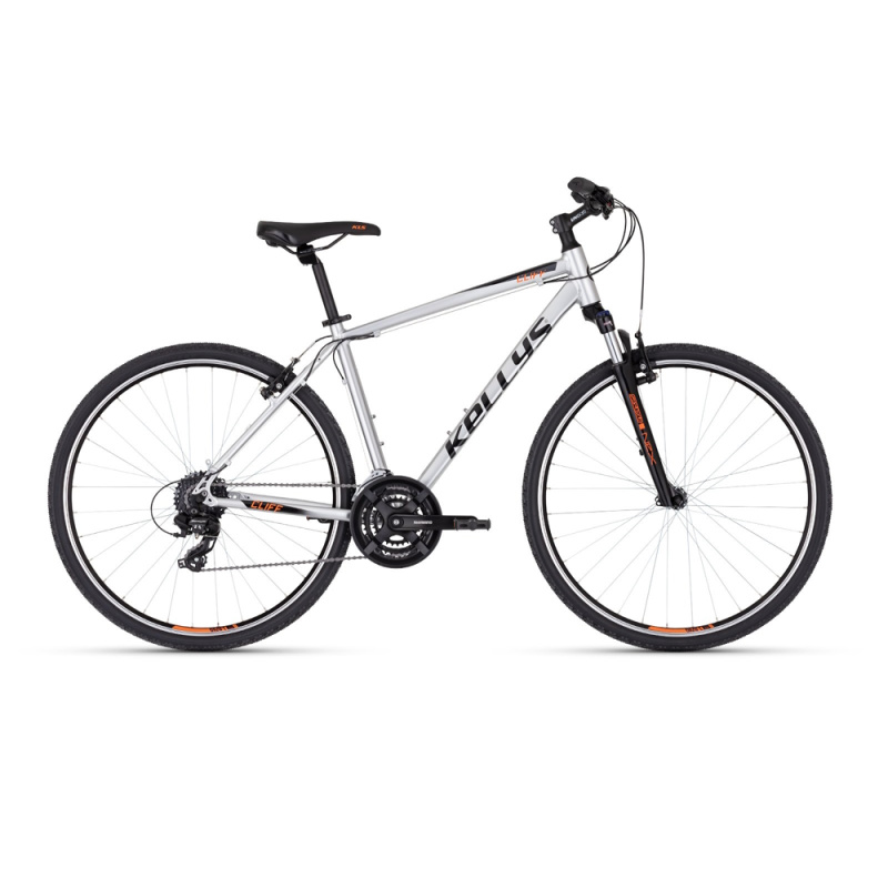 Pánské crossové kolo KELLYS Cliff 30 28" - model 2025 L (21", 175-190 cm) chrome grey
