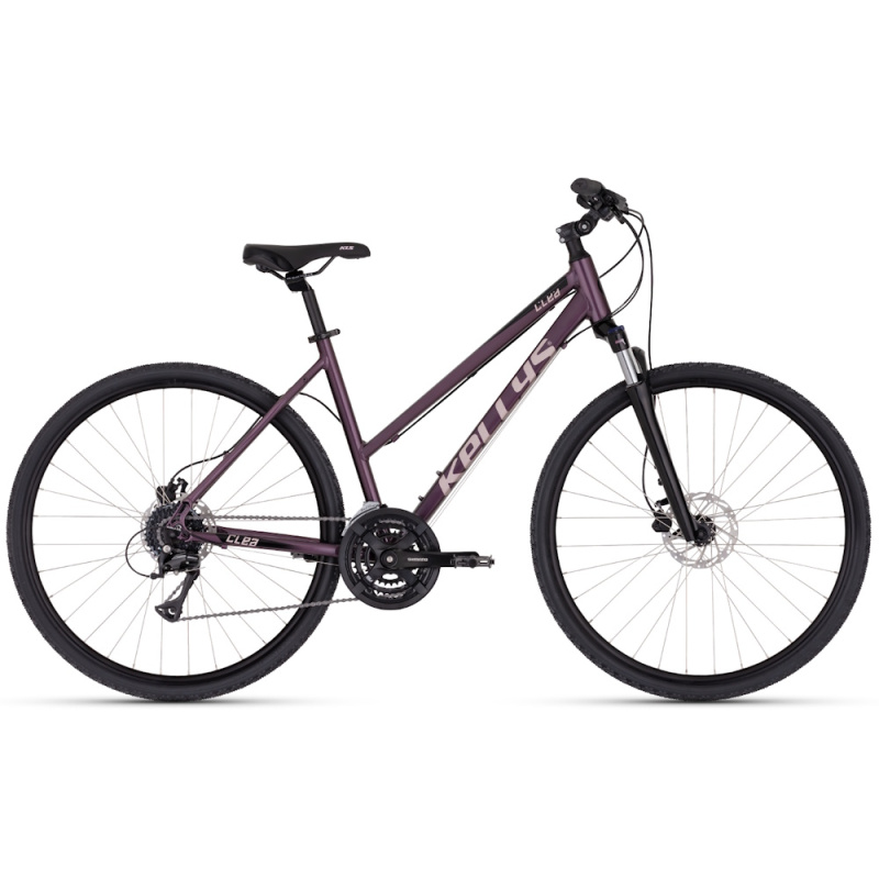 Dámské crossové kolo KELLYS CLEA 90 28" - model 2025 M (19", 165-180 cm) Desert Purple