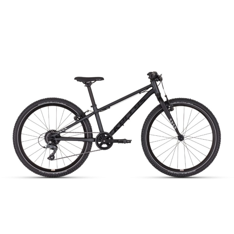 Juniorské kolo KELLYS NAGA AIR 70 24" - model 2025 11" (125-145 cm) černá