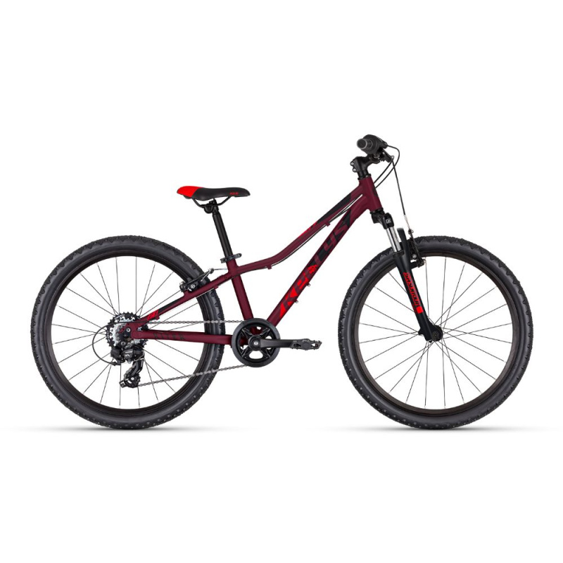 Juniorské kolo KELLYS KITER 50 24" - model 2025 11" (125-145 cm) Dark Plum