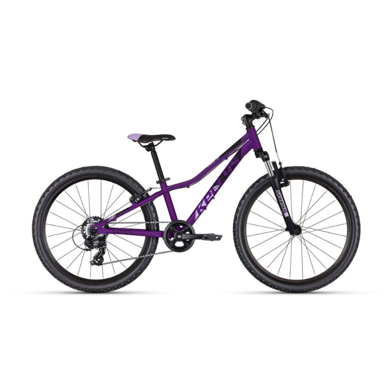 Juniorské kolo KELLYS KITER 50 24" - model 2025 11" (125-145 cm) Purple