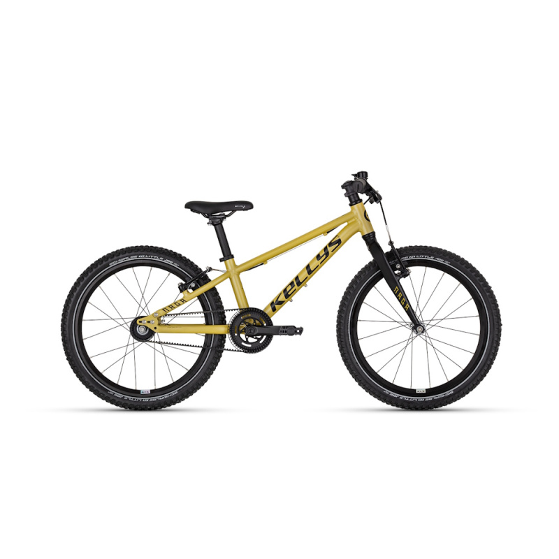 Juniorské kolo KELLYS NAGA AIR BELT 20" - model 2026 9" (115-135 cm) Yellow