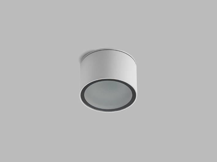 Led2 Venkovní stropní svítidlo MEDO ø 10 cm Barva: Bílá