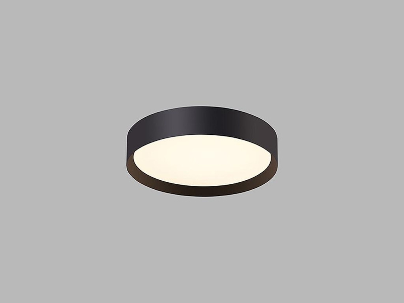 Led2 Stropní LED svítidlo MILA ø 40 cm, černá, 3000/4000K Stmívání: On-Off