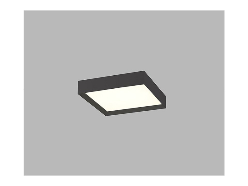 Led2 Stropní LED svítidlo MILO š. 40 cm, černá Varianty: 3000K/4000K DALI PUSH