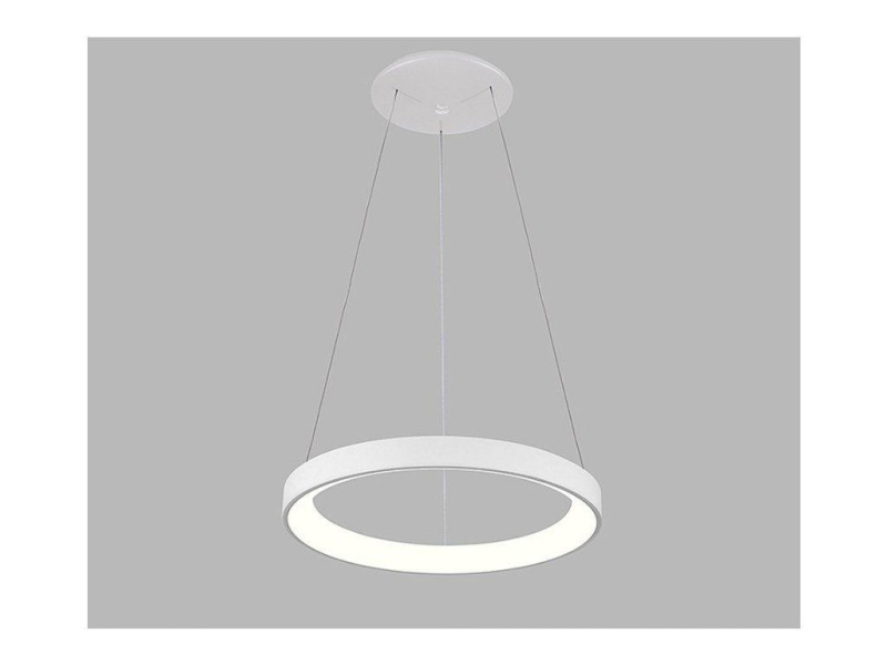 Led2 Závěsné LED svítidlo BELLA SLIM P-Z ø 48 cm Barva: Bílá, Stmívání: DALI/PUSH
