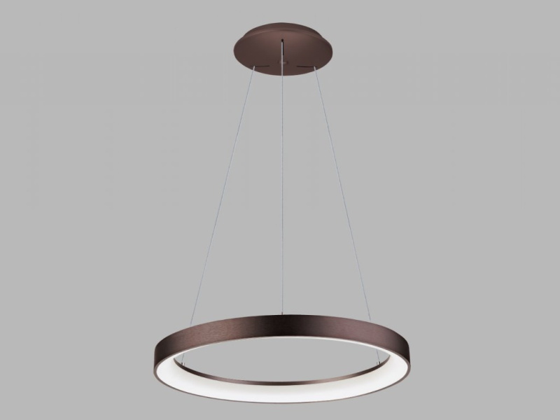 Led2 Závěsné LED svítidlo BELLA SLIM P-Z ø 78 cm Barva: Kávová, Stmívání: DALI/PUSH