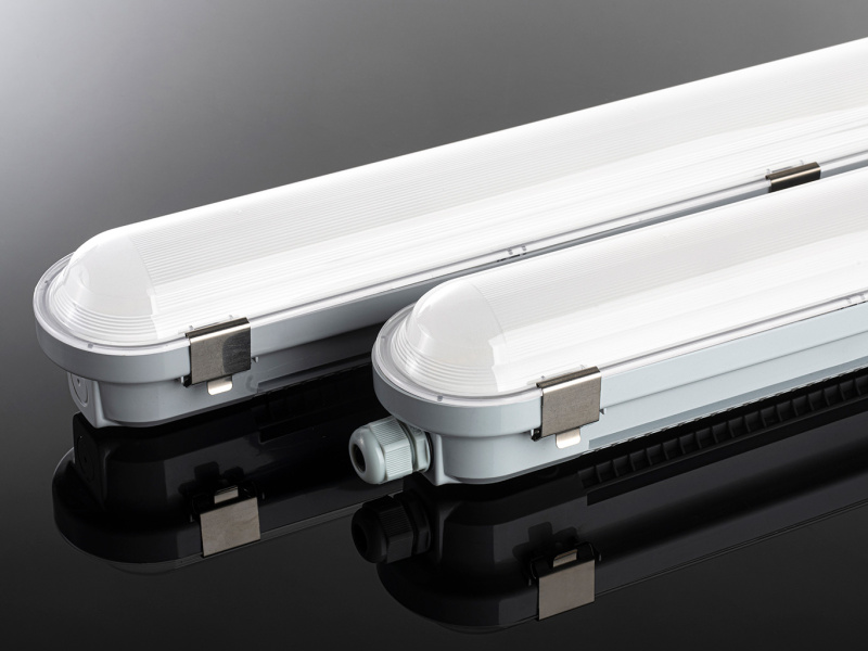 Led2 Lineární stropní LED svítidlo DUSTER II 150 cm - emergency, IP66