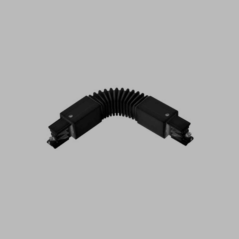 Led2 Ohebný konektor FLEXI CONNECTOR k profilu ECO TRACK Barva: Černá