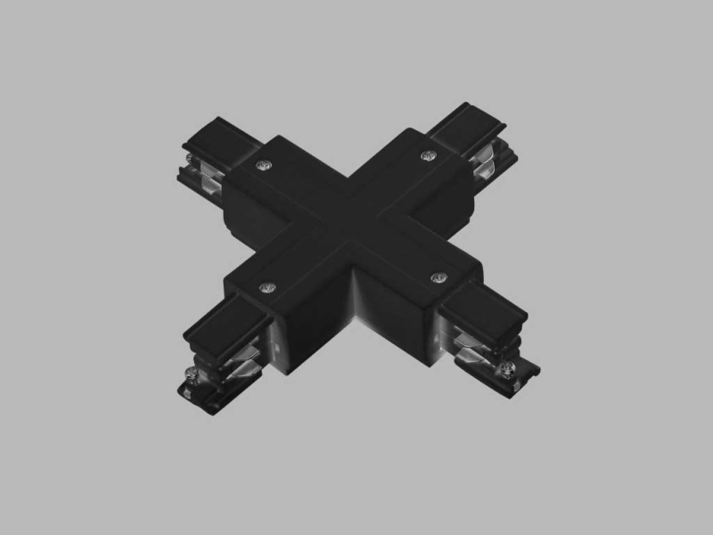 Led2 X - spojka X-CONNECTOR k profilu ECO TRACK Barva: Černá