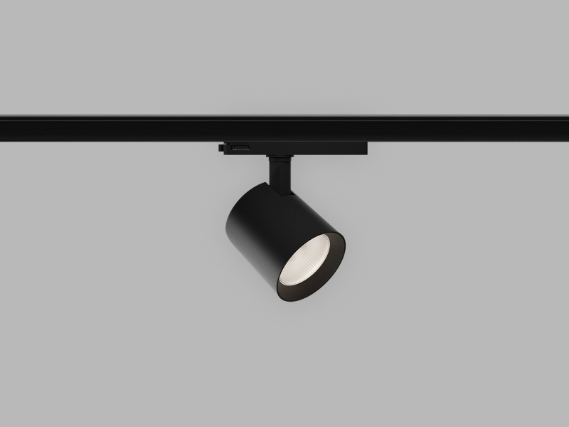 Led2 Nastavitelný kompaktní LED reflektor LOOK II, ø 9,5 cm Barva: Černá, Teplota světla: 4000K, Stmívání, řízení: on-off