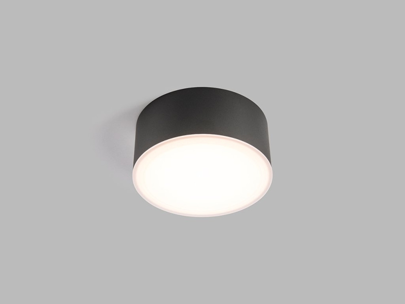Led2 Stropní LED svítidlo BUTTON II, černá Varianty: 3000K/4000K TRIAC