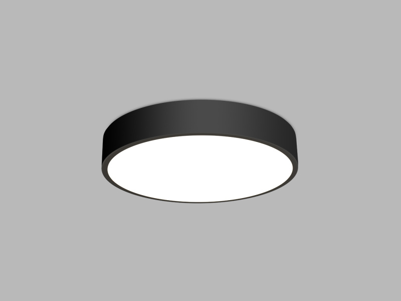 Led2 Stropní LED svítidlo MONO ø 60 cm Barva: Černá, Stmívání, řízení: 3000K/4000K TRIAC