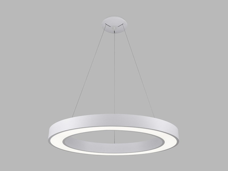 Led2 Závěsné LED svítidlo SATURN P-Z ø 80 cm, bílá Chromatičnost: 3000K, Stmívání: TRIAC