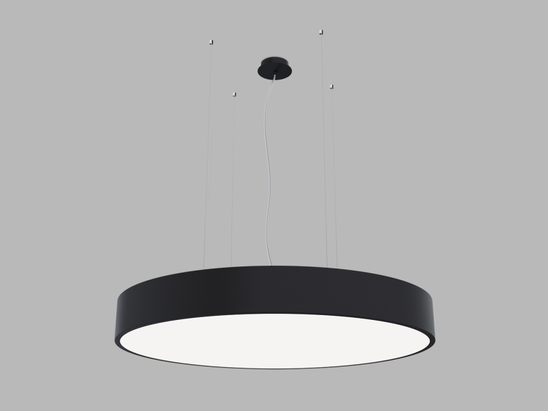 Led2 Závěsné LED svítidlo MONO P-Z ø 80 cm Barva: Černá, Stmívání: TRIAC