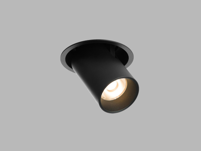 Led2 Zápustné LED svítidlo HIDE Barva: Černá, Stmívání, řízení: DALI/PUSH, Chromatičnost: 4000K