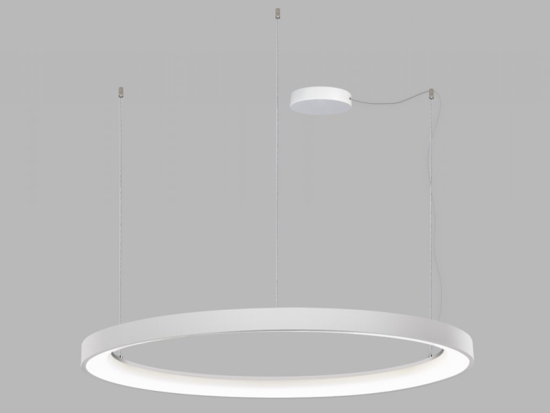 Led2 Závěsné LED svítidlo BELLA SLIM P-Z ø 98 cm Barva: Bílá, Stmívání: DALI/PUSH