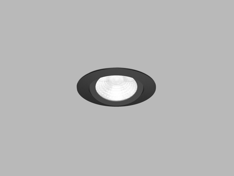 Led2 Zápustné LED svítidlo MAX 2 ø 8 cm, IP65 3000K Barva: Černá, Stmívání, řízení: Casambi